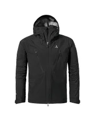 Giacca da trekking da uomo Style Blaueis 3L Hoodie nero 54