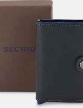 Tarjetero de piel original, con protección RFID de hombre - Secrid - FashionsVida