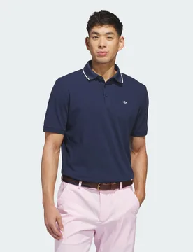 Polo Originals Twistknit Trefoil L Night Indigo / Chalk White - Adidas - FashionsVida