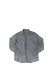 SUN68 Camicia a righe BLU AVIO 14A