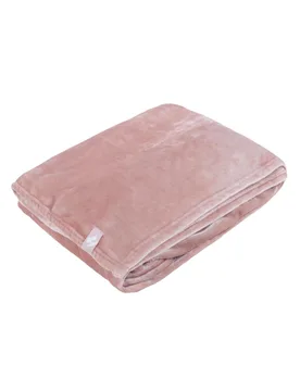 Pack Dusty Pink Snuggle Up Thermal Blanket In Dusty Pink Men's Ladies and Kids One Size - - Pink - Size: One Size - Heat Holders - FashionsVida