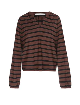 Camiseta de manga larga marrón 44 - LANIUS - FashionsVida