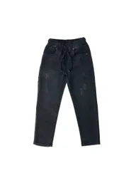 IDO Jeans straight leg NERO L