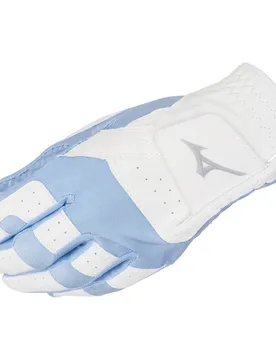 Handschuh Stretch, weiss/hellblau one_size_fits_all - Mizuno - FashionsVida