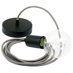 Cables Suspension Luminaire Rm03 2 M Grey / Black One Size