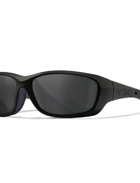 Gravity Polarized Sunglasses Grey / Black Ops / Matte Black One Size Men,Women - Wiley X - FashionsVida