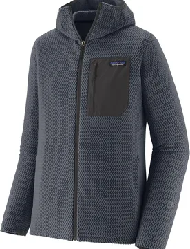 Polaire technique à capuche - M's R1 Air Full-Zip Hoody Smolder Blue - Taille L - Navy - Patagonia - FashionsVida