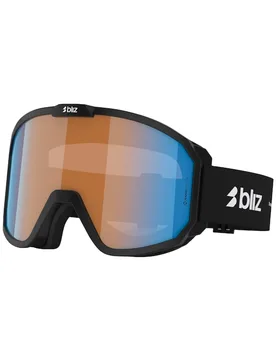 Skibrille Rave Matte Black Orange Blue schwarz - Bliz - FashionsVida