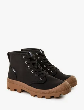 Aigle Baskets compensées en coton - Aigle - FashionsVida