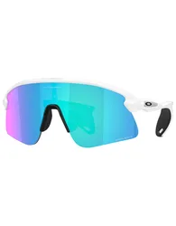 Lunettes de soleil - Stunt Devil S Matte White/Prizm Sapphire - Blanc