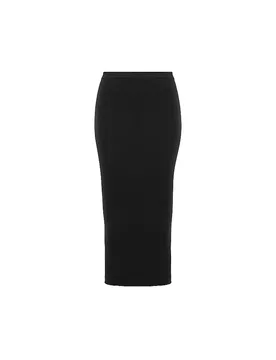 Gonna SEAMLESS WOOL nero M - Wolford - FashionsVida