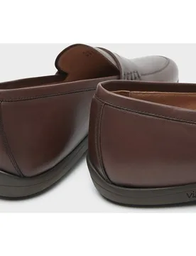 Mocasines driver de hombre de piel con antifaz ancho especial - Glent - FashionsVida
