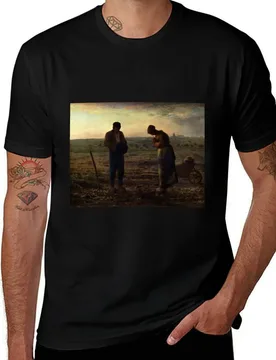 Jean-Francois Millet's The Angelus T-Shirt man t shirt designer T-Shirt - Aliexpress - FashionsVida