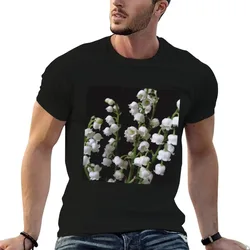 Lily of the Valley flower 09 T-Shirt Plus Size Simple Casual Top