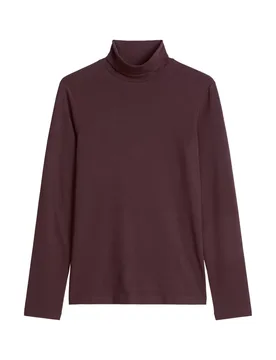 XL T-Shirt, LSL, Turtleneck female - XL - FashionsVida