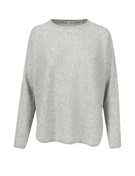 Pullover in cashmere grigio L - Davida - FashionsVida