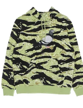 Felpa Cappuccio Uomo Pigeon Logo Hoodie Camo - Staple - FashionsVida