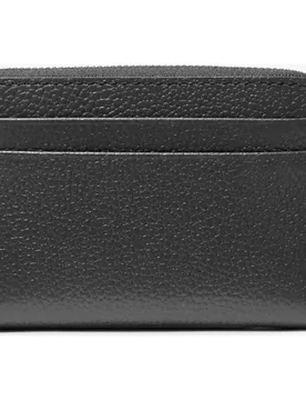 Tarjetero de mujer jet set pequeño de piel granulada con cremallera circundante - MICHAEL Michael Kors - FashionsVida
