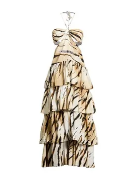 Vestido largo Mujer Arena M,S Mujer - TWINSET - FashionsVida
