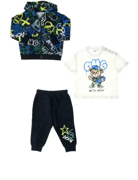 IDO Set 3 pz NERO 6A - iDO - FashionsVida