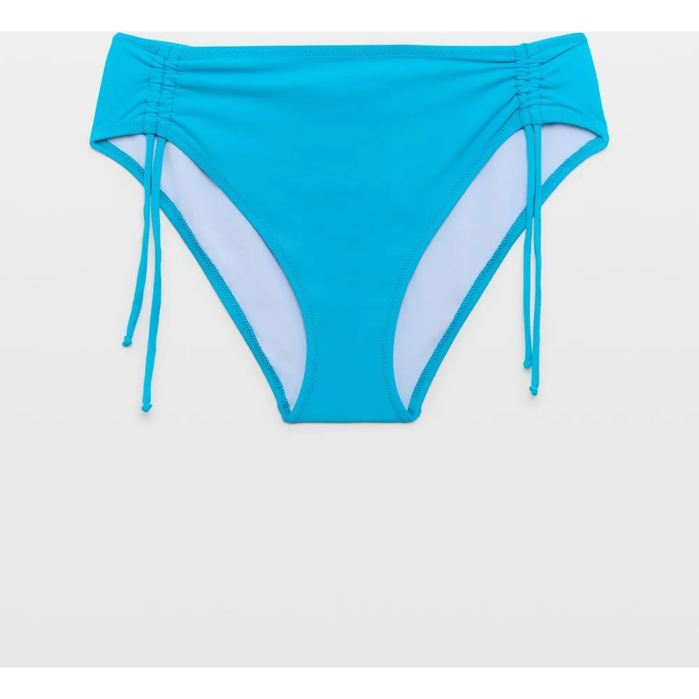 Braga de bikini alta y completa lisa - Antigel - FashionsVida