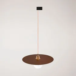 Cables Lampe Suspendue Sans Ampoule Ellepi Xl Track Stucchi Rust One Size