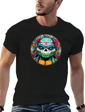 Dia de los Muertos Leonardo T-Shirt shirts graphic tee plus sizes men t shirts high quality - Aliexpress - FashionsVida