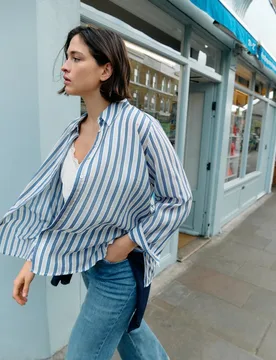 Camisa estampada de manga larga de mujer - Couchel - FashionsVida