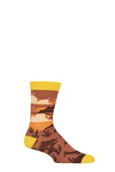 Pair Shared Earth Bamboo Giraffes Socks Multi 7-12 - Multi Coloured - Size: 7-12