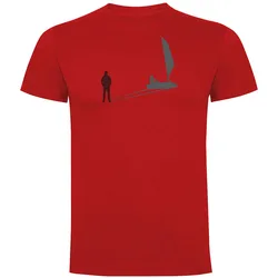 Sail Shadow Short Sleeve T-shirt Red L Men