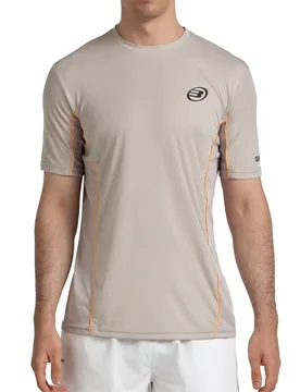 Cerezal Short Sleeve T-shirt Cacahuete L - Bullpadel - FashionsVida