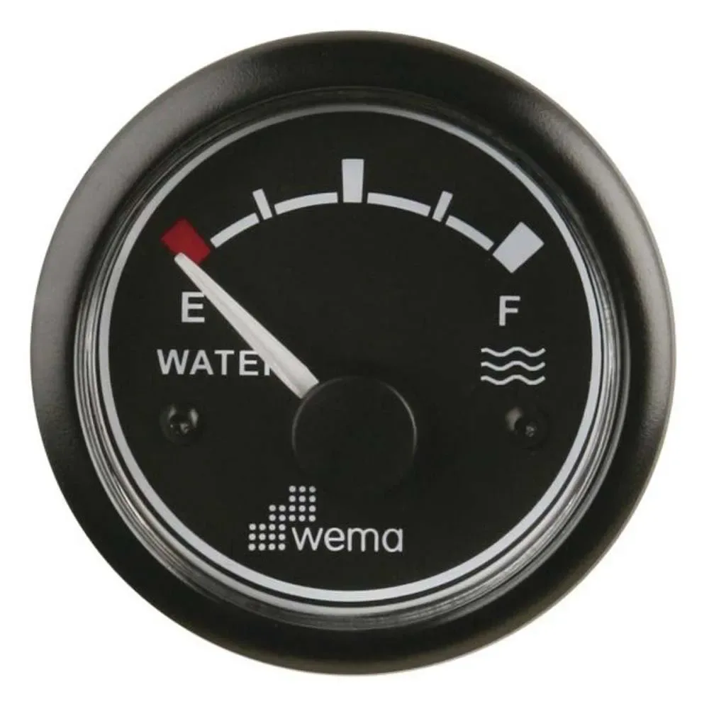 Blackline Eu Standard Water Level Indicator Black 52 mm unisex - Wema - FashionsVida