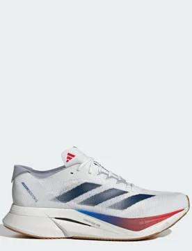 Scarpe adizero Boston 12 48 Core White / Dark Blue / Pure Ruby - Adidas - FashionsVida