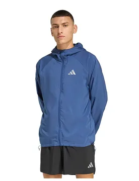Adi365 Running Essentials Jacket Tech Indigo L Men - Adidas - FashionsVida