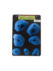 Prises d'escalade Blue Ribbon Super 7 bleu
