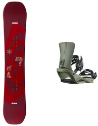 Freestyle Snowboard Pack Metropolitan 2026 für Damen aus Wolle Bordeaux