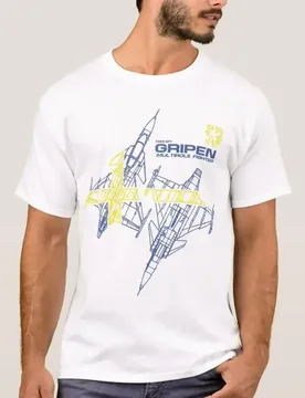 Gripen Multirole Fighter Men T-Shirt Short Sleeve Casual 100% Cotton O-Neck Summer T-shirts Size S-3XL - Aliexpress - FashionsVida