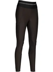 Damen Reithose GIA GRIP ATHLEISURE, chocolate 34