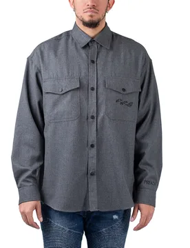 Tailored Pocket Shirt Dark Anthracite XS Herren - Preach - FashionsVida