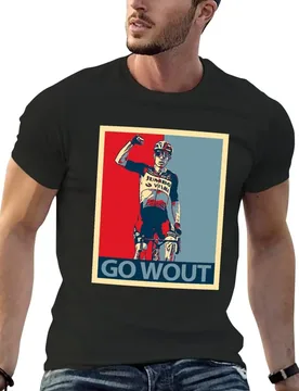 Wout van aert go wout T-Shirt sports fans funnys mens t shirts casual stylish - Aliexpress - FashionsVida