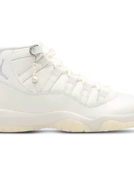 Retro Damen Sneaker - Weiß - Größe 39 - Leder, Synthetik White 39 - Jordan - FashionsVida
