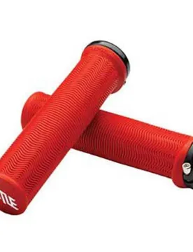 Title Mtb Manopole L01 Lock-on Red - Title Mtb - FashionsVida