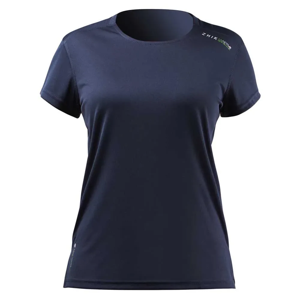 Dry Uv Short Sleeve T-shirt Navy S Women - Zhik - FashionsVida