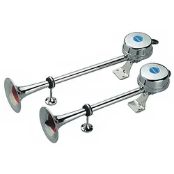 Double Electronic Horn 430 Mm 12v One Size unisex