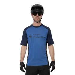 Protection Maglia Da Enduro A Maniche Corte Hunter Sky Blue