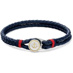 Bracelet Nautical Blue / Red / Gold One Size