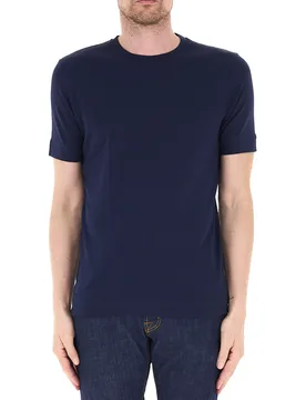 T-shirt girocollo BLU NOTTE 52 - Gran Sasso - FashionsVida