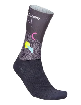 Calzini Heritage Print Black Heritage - Sportful - FashionsVida