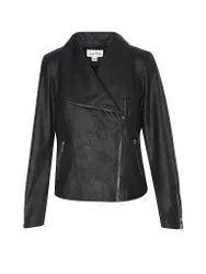 Giacca effetto pelle nero XL