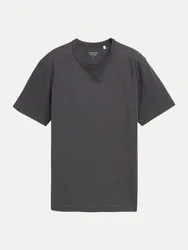 Basic T-Shirt Grau XL